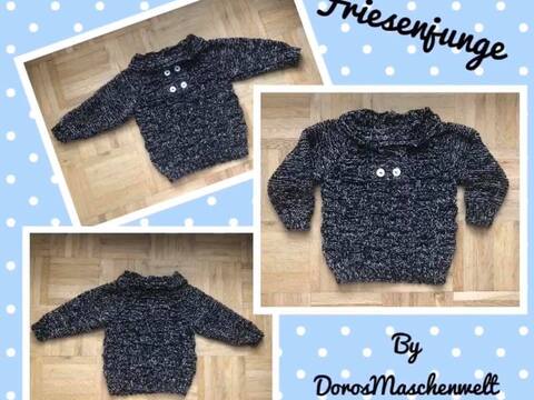 Anleitung süßes Baby-Set aus Jäckchen, Kapuzenjacke, Pullover
