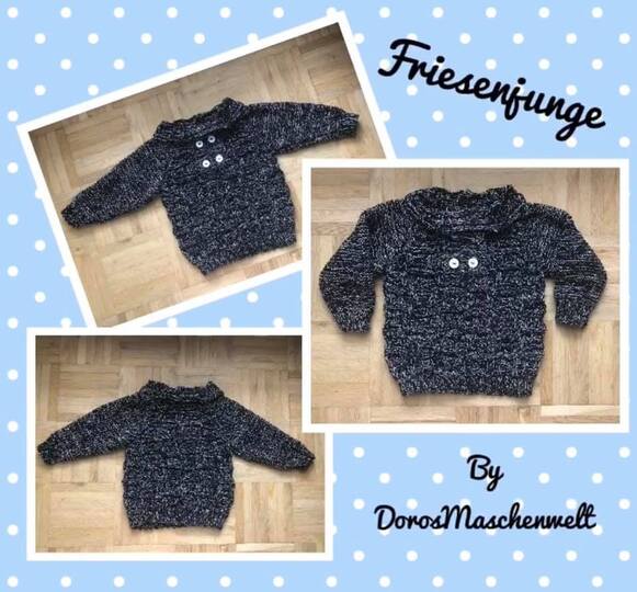 Anleitung süßes Baby-Set aus Jäckchen, Kapuzenjacke, Pullover