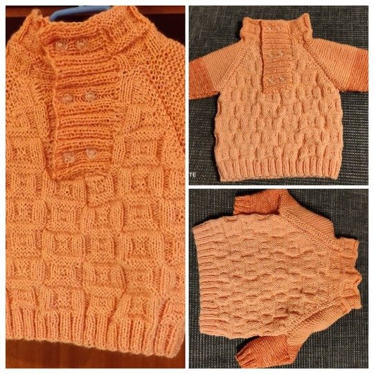 Anleitung süßes Baby-Set aus Jäckchen, Kapuzenjacke, Pullover