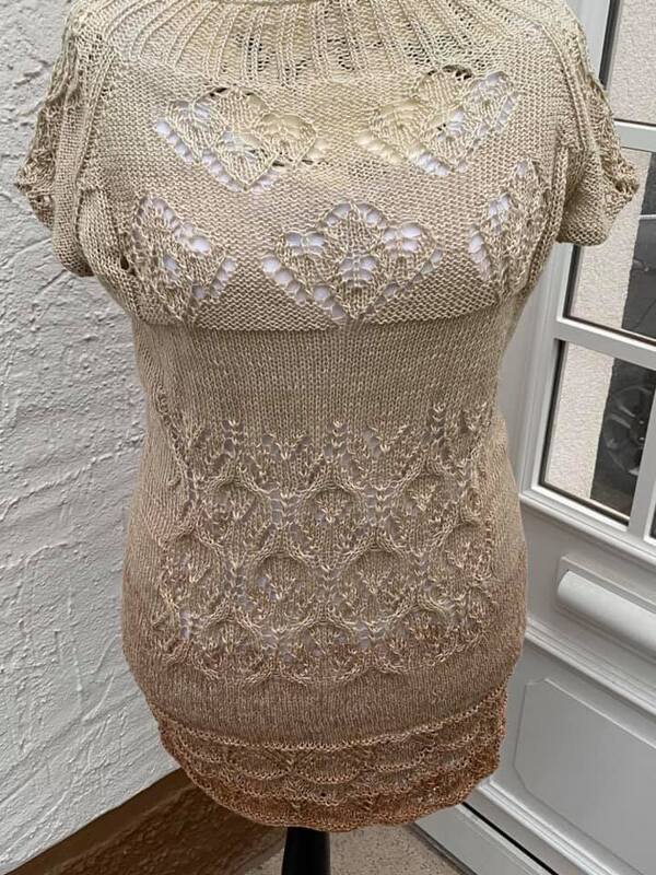 Anleitung RVO Ajour-Pullover "Nordstrand" - Bild 4