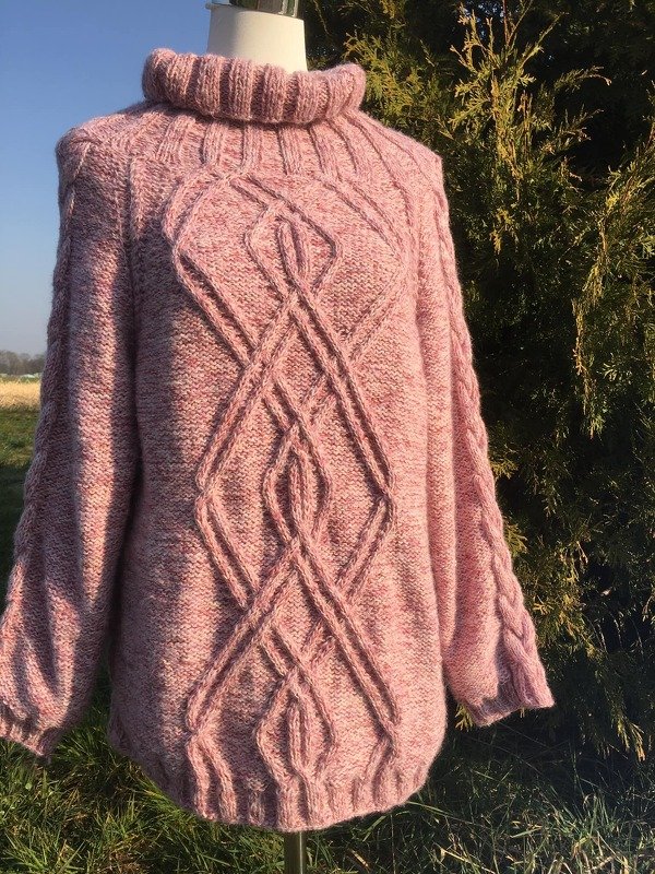 Anleitung RVO-Aran-Pullover "Wangerland" - Bild 3