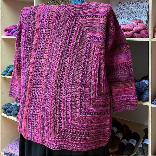 Pattern Colorways 3 - Square Cardigan - Image 3