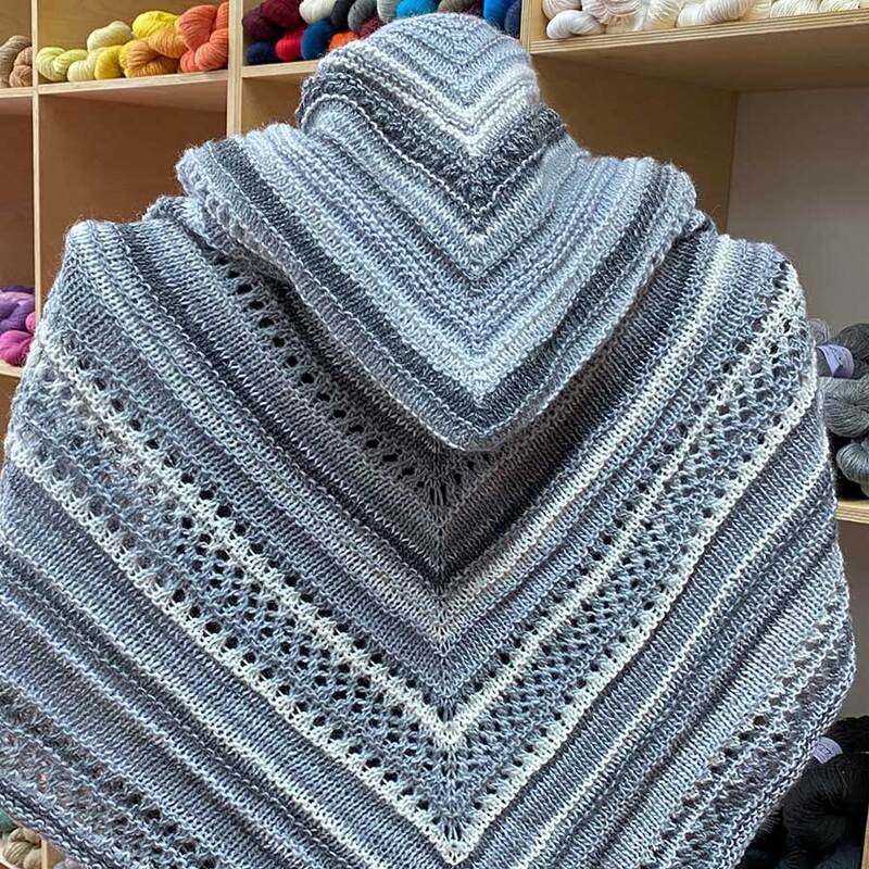 Pattern Colorways 3 - Hooded Shawl