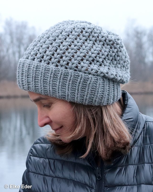 Mütze / Beanie "kleine Auszeit" - Häkelanleitung - Bild 3