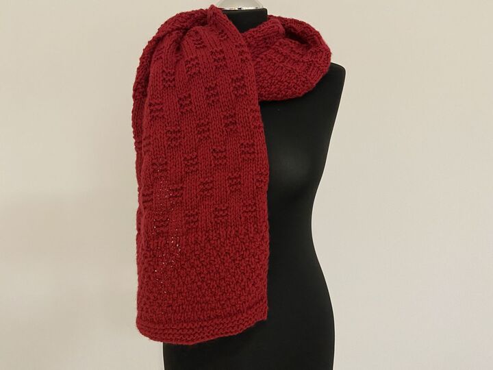 Strickanleitung - Schal "Lämmin"