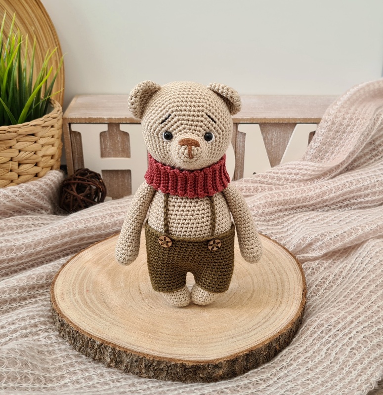 PDF crochet pattern "Bear Max"