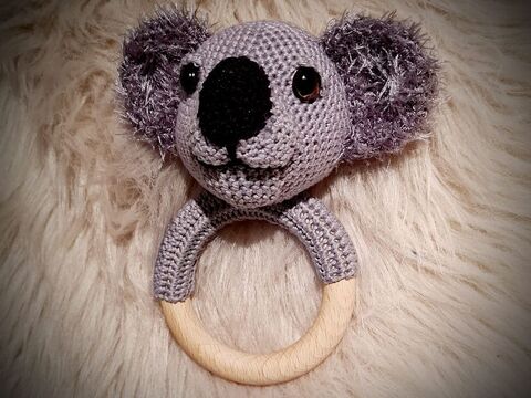 Die Koalabär Rassel Häkelanleitung