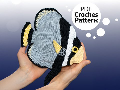 Häkelanleitung für Fluso der Fledermausfisch