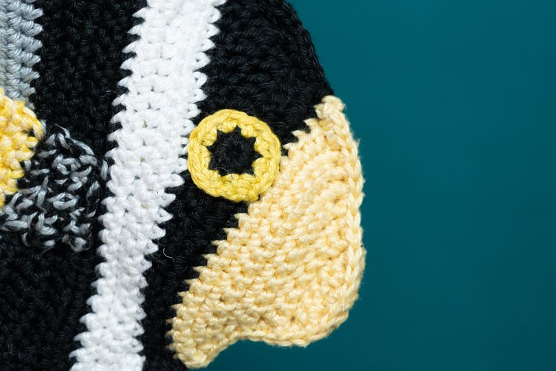 Häkelanleitung für Fluso der Fledermausfisch