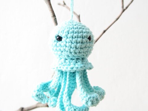 Häkelanleitung - Mobile Krake