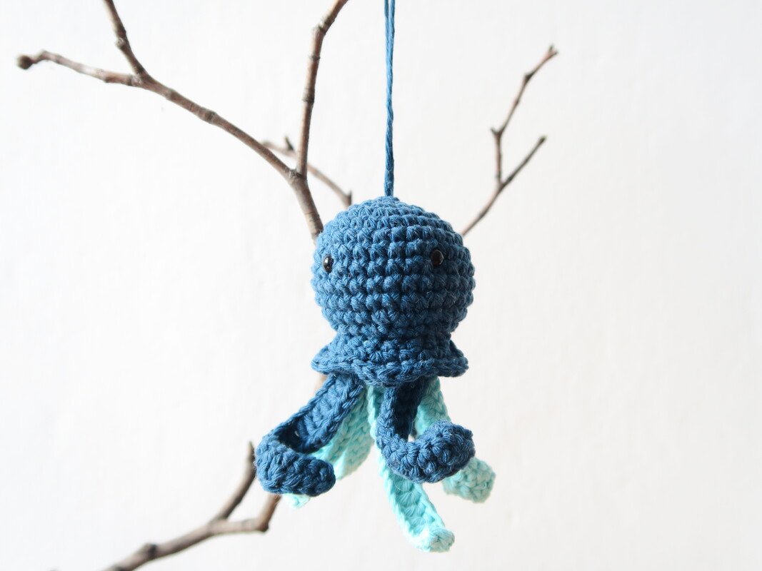 Häkelanleitung - Mobile Krake - Bild 5