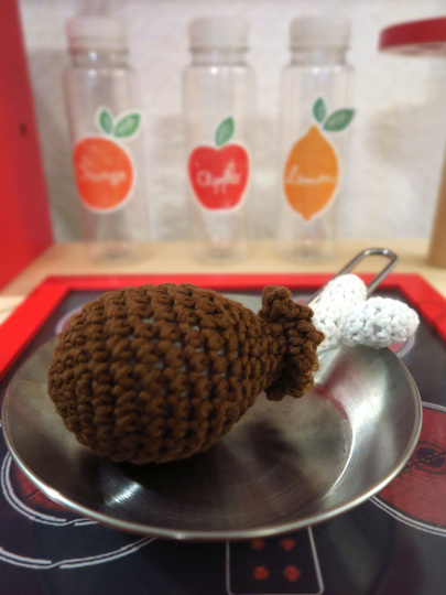 Häkelanleitung - Keule - Häkelfood