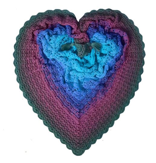 Häkelanleitung Dreieckstuch Ronja