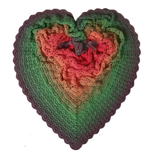 Häkelanleitung Dreieckstuch Ronja