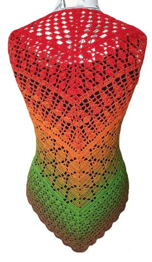 Häkelanleitung Dreieckstuch Ronja