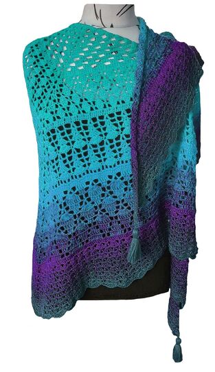 Häkelanleitung Dreieckstuch Ronja