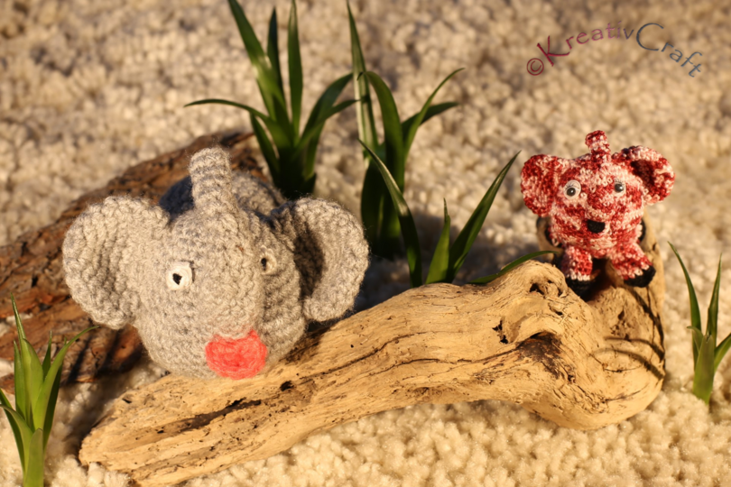 Frecher Elefant - Häkelanleitung