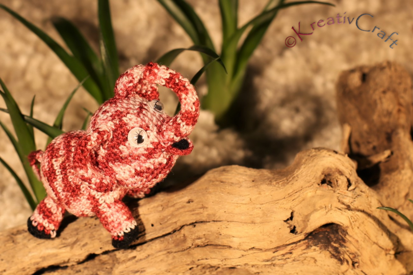Frecher Elefant - Häkelanleitung