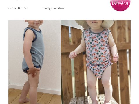 Anleitung Body Max&Merle Gr. 80-98