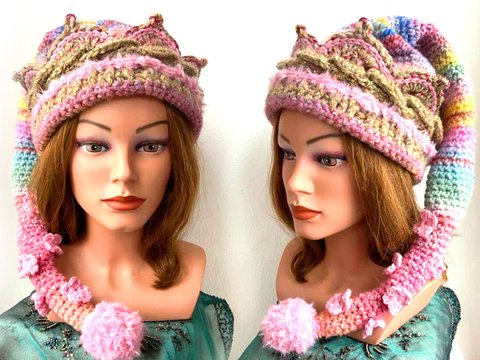 Zipfelmütze  "Zuckerprinzessin"