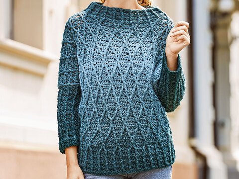 HÄKELPULLI CROCHET WONDER