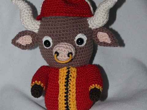 chinesischer Bulle Tyron Häkelanleitung