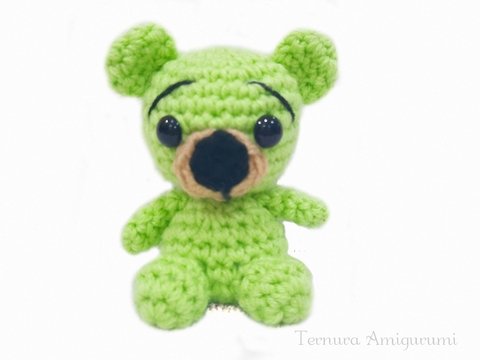 Häkelanleitung Kleiner Bär PDF Ternura Amigurumi English - Deutsch - Dutch
