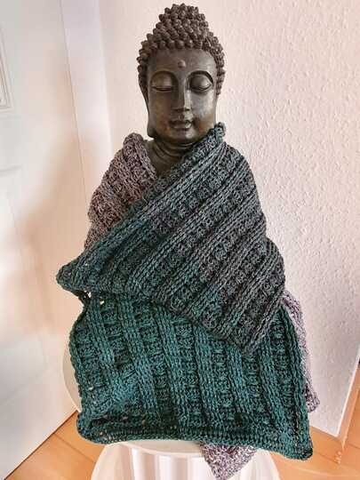 Smart Sam - Häkelanleitung Schal und Loop *anfängertauglich*