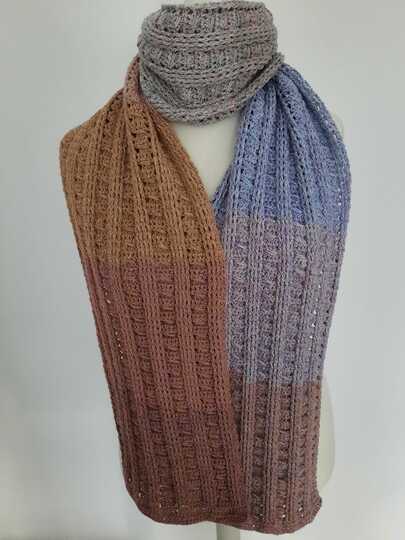 Smart Sam - Häkelanleitung Schal und Loop *anfängertauglich*