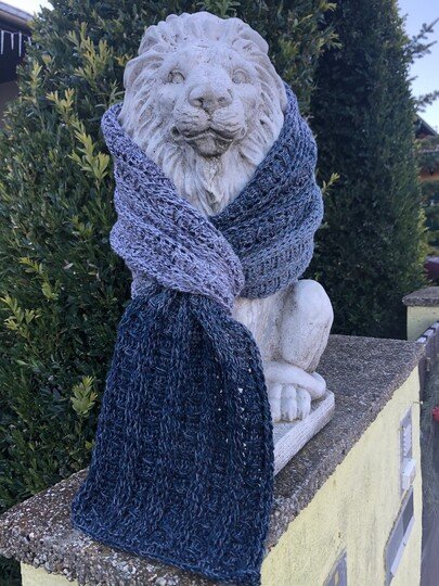 Smart Sam - Häkelanleitung Schal und Loop *anfängertauglich*
