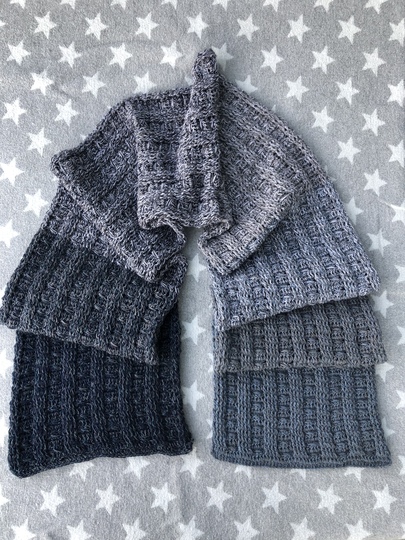 Smart Sam - Häkelanleitung Schal und Loop *anfängertauglich*