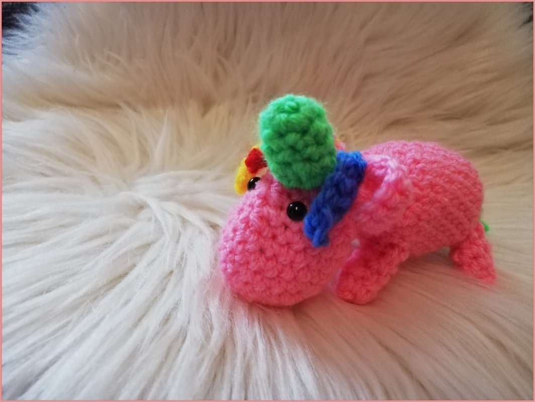 Häkelanleitung "Das hässliche Häkel Einhornschweinpony"