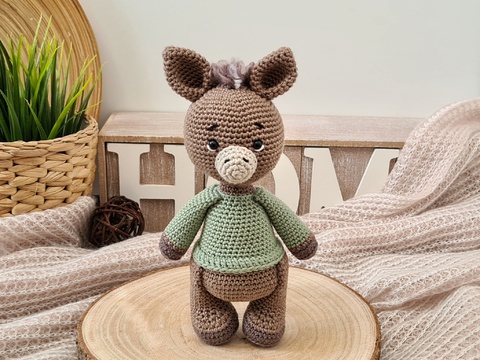 Anleitung Eselbaby Luca