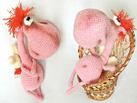 040DE Häkelanleitung Amigurumi Pferd Glascha - PDF Pertseva CP