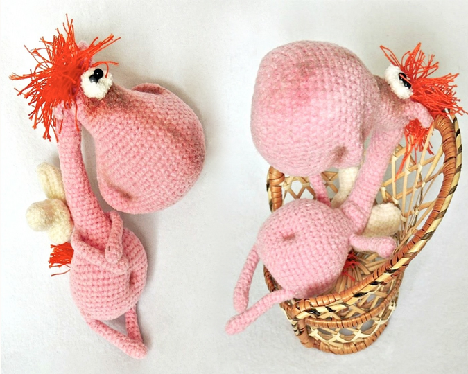 040DE Häkelanleitung Amigurumi Pferd Glascha - PDF Pertseva CP