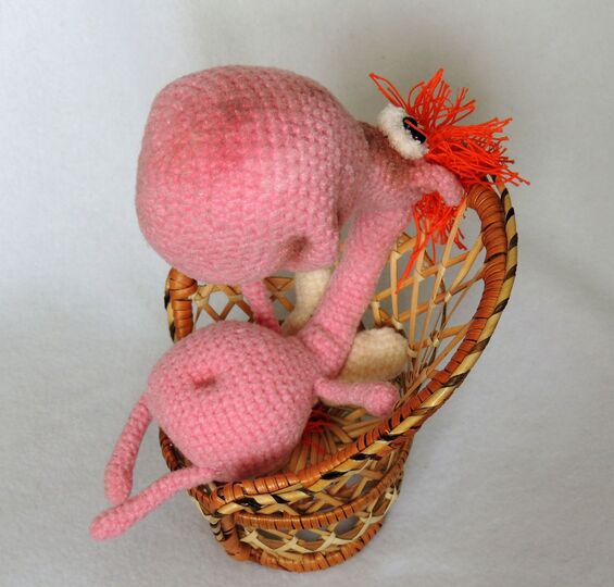 040DE Häkelanleitung Amigurumi Pferd Glascha - PDF Pertseva CP