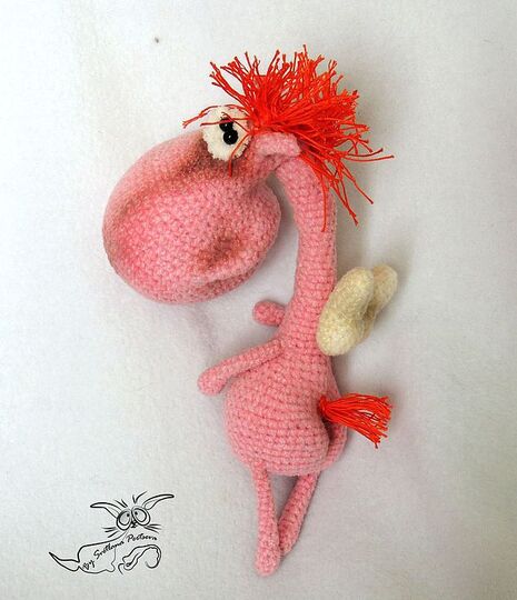 040DE Häkelanleitung Amigurumi Pferd Glascha - PDF Pertseva CP