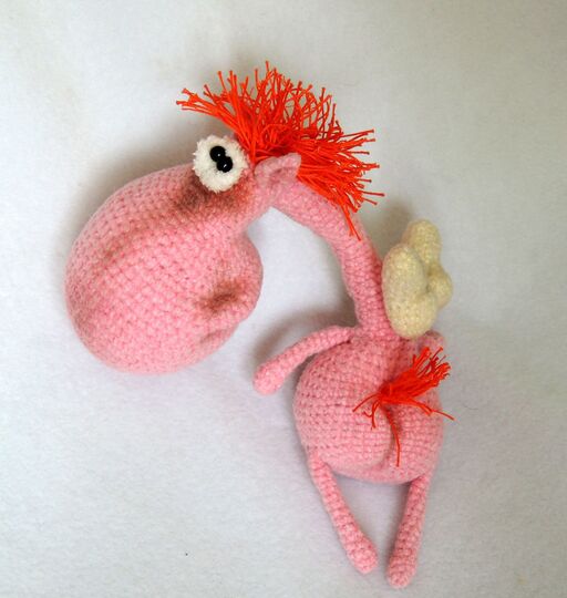 040DE Häkelanleitung Amigurumi Pferd Glascha - PDF Pertseva CP