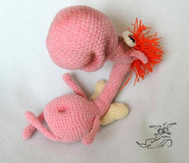 040DE Häkelanleitung Amigurumi Pferd Glascha - PDF Pertseva CP