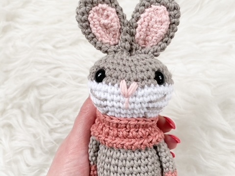 Rasseltier Kaninchen Häkelanleitung Gehopse Littles Amigurumi