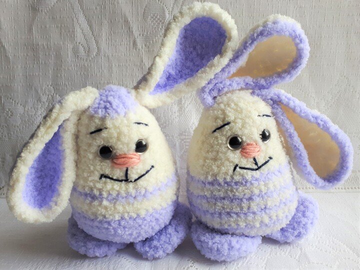 Anleitung Kuschelhasi