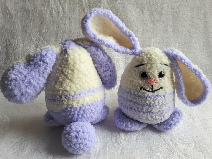 Anleitung Kuschelhasi