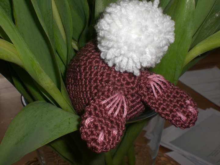 Häkelanleitung Hase im Topf