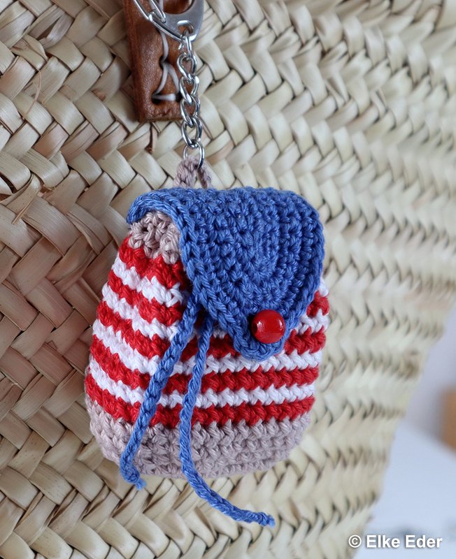 Kleiner Rucksack "Mayflower" - Häkelanleitung - Bild 5