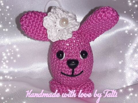 Anleitung Osterhasenei Anhänger