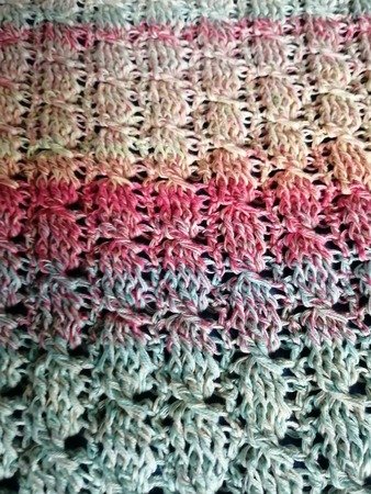 Pattern shawl "Winter"