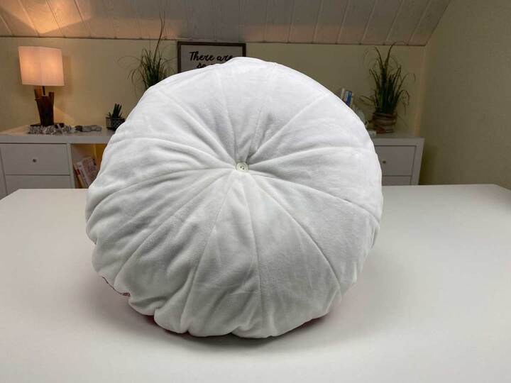 Nähanleitung Kissenbezug rund nähen