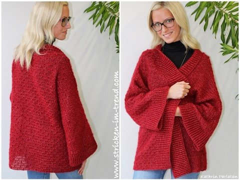 Häkelanleitung für Kuschelweste | KidLurex #1 | Häkelweste CAPE#Jacket #1