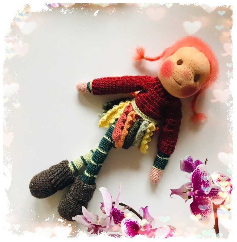 Herzpuppe Lia / Häkelanleitung - Bild 4