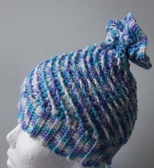 Anleitung Mütze Twisted Whirls